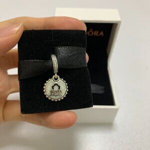 Disney Parks Pandora Star Wars Princess Leia Dangle Charm Women of the Galaxy